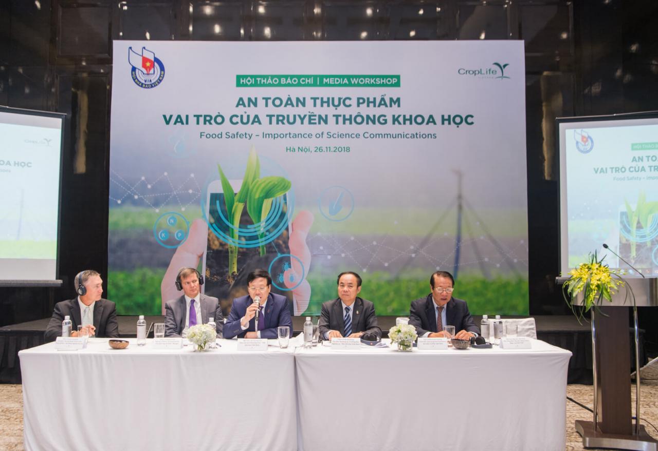 Vấn đề an toàn thực phẩm: Truyền thông các vấn đề khoa học  một cách có trách nhiệm